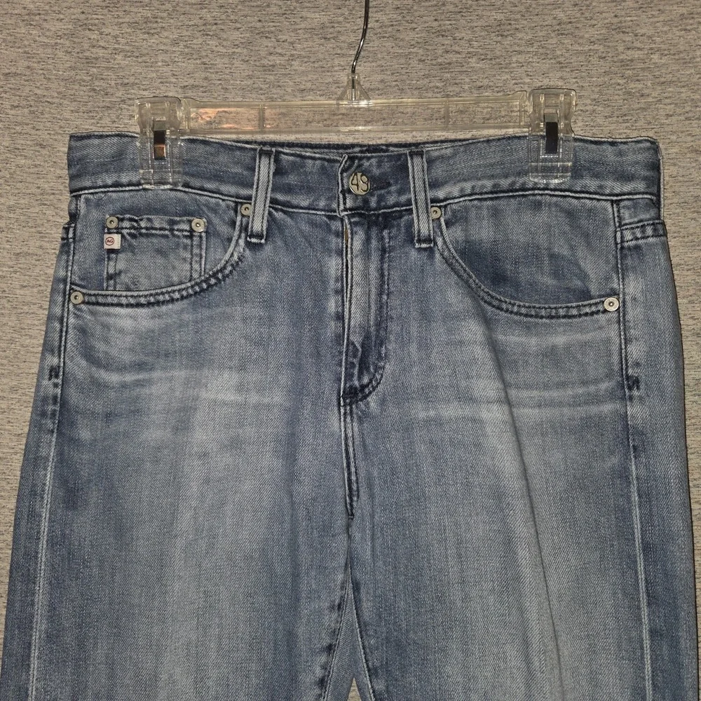 AG Adriano Goldschmied Boyfriend Jeans Women's 26R Drew Straight 31x26 Mid-Rise
